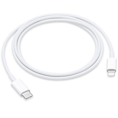 Afbeelding van Apple USB C Lightning Kabel 1 Meter Wit