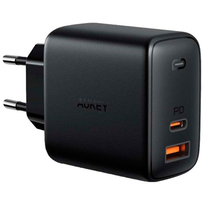 Abbildung von Aukey 2 Port quick charge Ladegerät 65W (USB A + USB C) PA B3