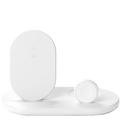 Obrázok používateľa Belkin Boost Charge 3 in 1 Wireless Charger 7.5W White