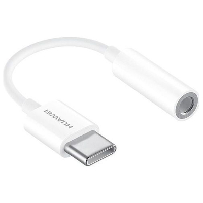 Immagine di Huawei USB C a 3.5mm Jack Adattatore CM20 Bianco