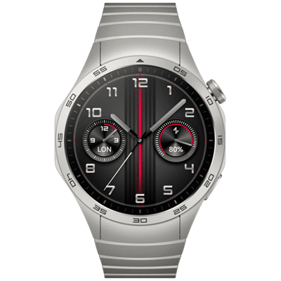 Abbildung von Huawei Watch GT 4 46Mm Silber (Zilveren Schakelband)