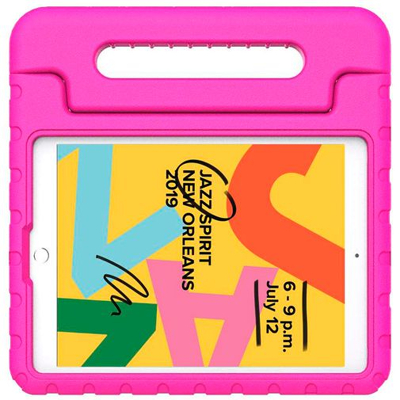 Afbeelding van Just in Case Kidscase Classic Pink Apple iPad 2019/iPad 2020/iPad 2021