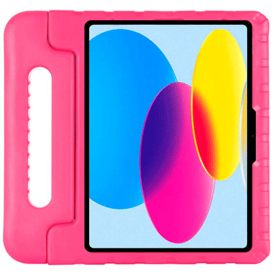 Afbeelding van Just in Case Kidscase Kunststof Back Cover Roze Apple iPad 2022
