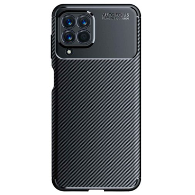 Afbeelding van Just in Case Rugged TPU Back Cover Zwart Samsung Galaxy M53