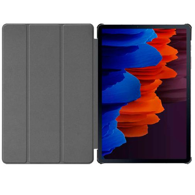 Afbeelding van Just in Case Tri Fold Samsung Galaxy Tab S7 Plus Book Zwart