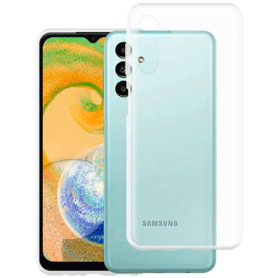 Afbeelding van Just in Case TPU Back Cover Transparant Samsung Galaxy A04s