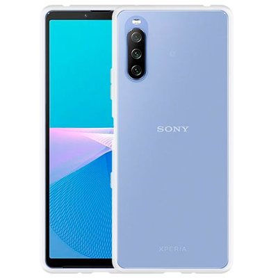 Afbeelding van Just in Case TPU Back Cover Transparant Sony Xperia 10 III