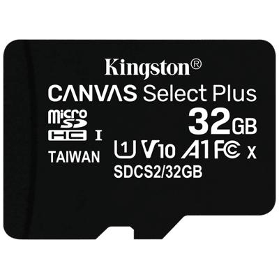 Billede af Kingston Canvas Select Plus MicroSDHC 32GB