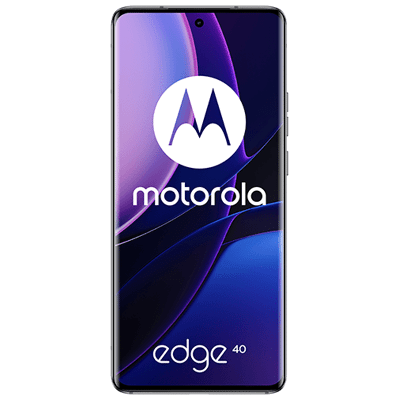 Image de Motorola Edge 40 256GB Noir avec Proximus contrat 150 mn + 5000 Mo 4G