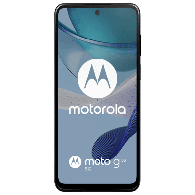 Abbildung von Motorola Moto G53 5G 128GB Blau mit o2 Vertrag unbegrenzt telefonieren + 6000 MB 4G/LTE