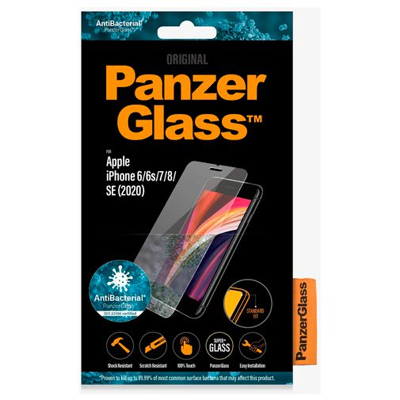 Billede af PanzerGlass Hærdet Glas Antibakterielle Skærmbeskytter Apple iPhone 6/6s/7/8/SE 2020/SE 2022
