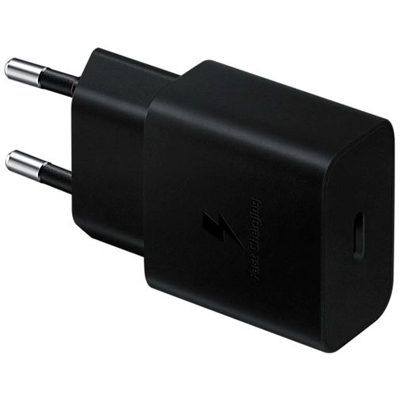 Afbeelding van Samsung EP T510 USB C Snellader 15W + Kabel 1m Zwart