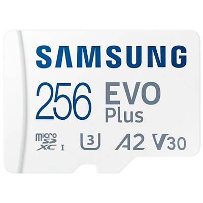 Afbeelding van Samsung EVO Plus MicroSDXC 256GB + SD Adapter