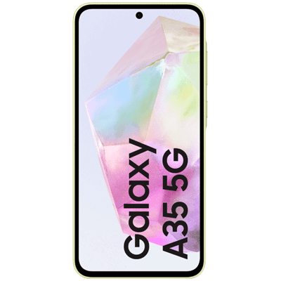 Afbeelding van Samsung Galaxy A35 5G 128GB A356 Geel mobiele telefoon