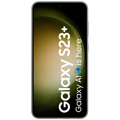 Afbeelding van Samsung Galaxy S23+ 512GB S916 Groen met Proximus abonnement 150 minuten + 5000 MB 4G
