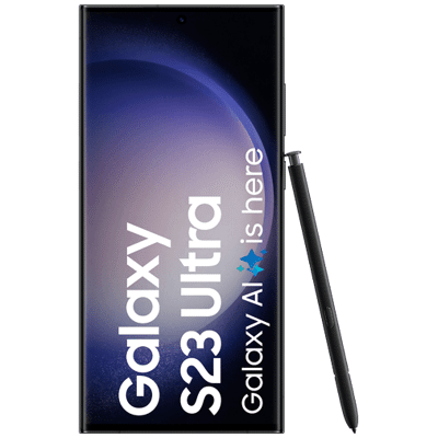 Abbildung von Samsung Galaxy S23 Ultra 256GB S918 Schwarz mit klarmobil Vertrag unbegrenzt telefonieren + 40000 MB 5G/LTE