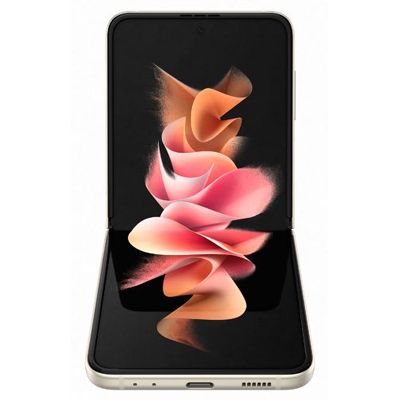 Afbeelding van Samsung Galaxy Z Flip 3 128GB Wit met Youfone abonnement onbeperkt bellen + 30000 MB 4G+