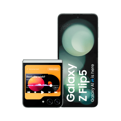 Abbildung von Samsung Galaxy Z Flip 5 256GB F731B Grün mit otelo Vertrag unbegrenzt telefonieren + 30000 MB 4G/LTE