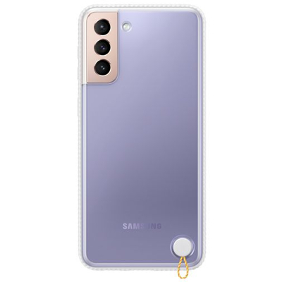 Abbildung von Samsung PC Clear Protective Back Cover Weiß Galaxy S21+