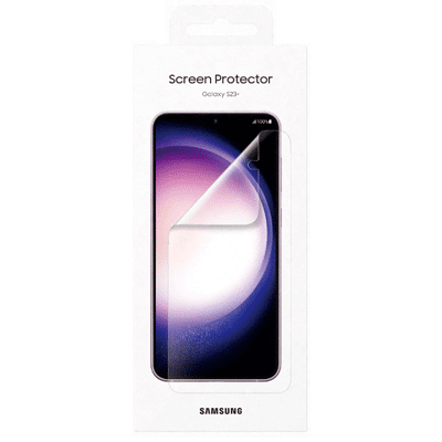 Abbildung von Samsung Kunststoff Clear Displayschutzfolie Galaxy S23+
