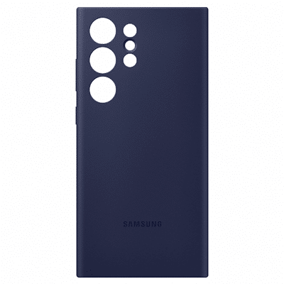 Image de Coque Samsung Galaxy S23 Ultra Silicones et TPU (doux) silicone/Coque Étui téléphone Bleu