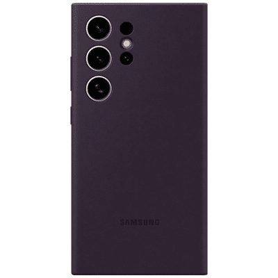 Image de Coque Samsung Galaxy S24 Ultra Silicones et TPU (doux) silicone/Coque Étui téléphone Violet