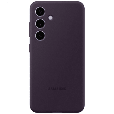 Image de Coque Samsung Galaxy S24 Silicones et TPU (doux) silicone/Coque Étui téléphone Violet