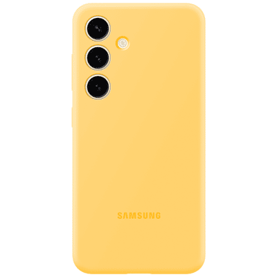 Afbeelding van Samsung Siliconen Back Cover Geel Galaxy S24+
