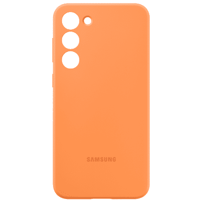 Abbildung von Samsung Silikon Back Cover Orange Galaxy S23+
