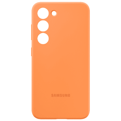 Abbildung von Samsung Silikon Back Cover Orange Galaxy S23