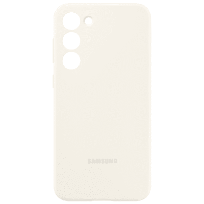 Image de Samsung Silicone Back Cover Blanc Galaxy S23+