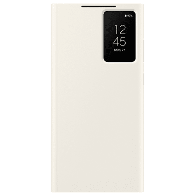 Image de Coque Samsung Galaxy S23 Ultra Plastique portefeuille Étui téléphone Blanc