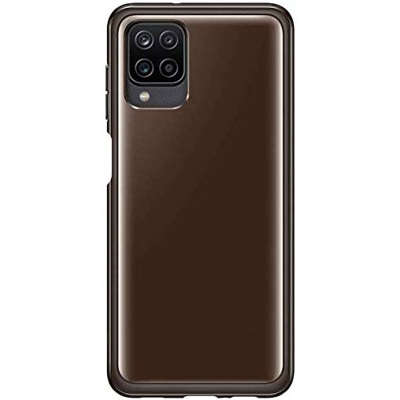 Abbildung von Samsung Soft Clear Kunststoff Back Cover Schwarz Galaxy A12