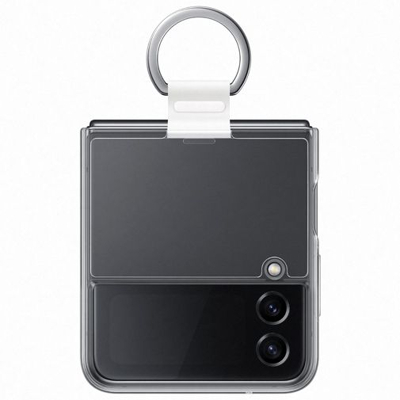Abbildung von Samsung TPU Back Cover Mit Ring Durchsichtig Galaxy Z Flip 4