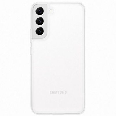 Afbeelding van Samsung Galaxy S22 Plus Hoesje Kunststof Backcover/Hardcase Transparant Telefoonhoesje