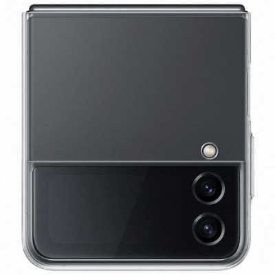 Afbeelding van Samsung Galaxy Z Flip 4 Hoesje Kunststof Backcover/Hardcase Transparant Telefoonhoesje