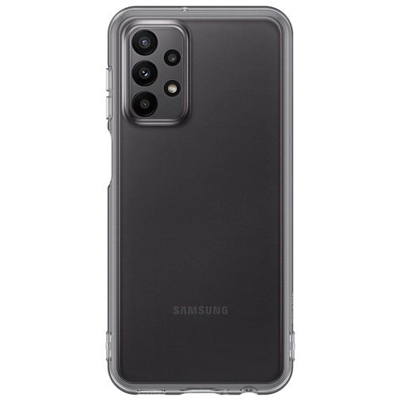 Abbildung von Samsung Galaxy A23 (5G) Hülle Silikon Soft Case/Backcover Handyhülle Schwarz
