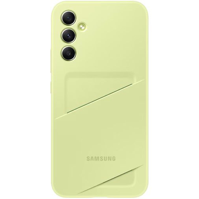 Afbeelding van Samsung Galaxy A34 Card Slot Back Cover Groen