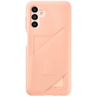 Afbeelding van Samsung Galaxy A13 (5G) Hoesje Siliconen en TPU (zacht) Softcase/Backcover Oranje Telefoonhoesje