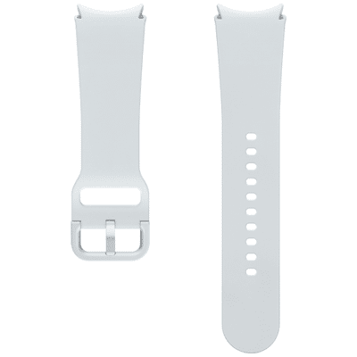 Abbildung von Samsung Watch Silikon Armband Silber M/L Galaxy 6