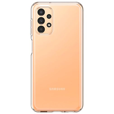 Image de Coque Samsung Galaxy A13 (4G) Silicones et TPU (doux) Spigen silicone/Coque Étui téléphone Transparent