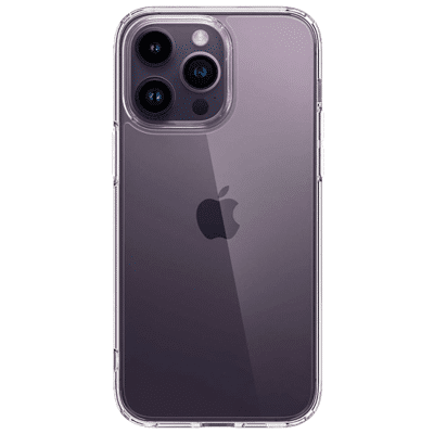 Abbildung von Apple iPhone 14 Pro Max Hülle Kunststoff Spigen Hard Case/Backcover Handyhülle Transparent Shockproof/Stoßfest