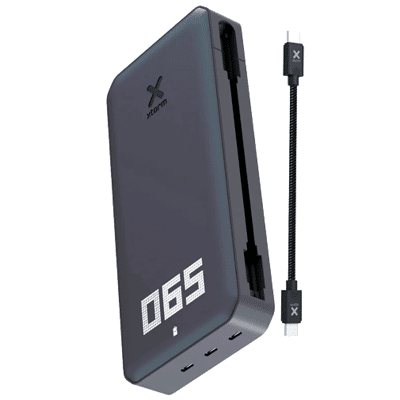 Abbildung von Xtorm Xb4 Titan USB C Schnellladegerät Powerbank 24.000Mah 60W Schwarz