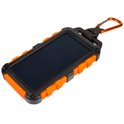 Afbeelding van Xtorm Xtreme Solar Snellader Powerbank 10.000mAh Zwart/Oranje