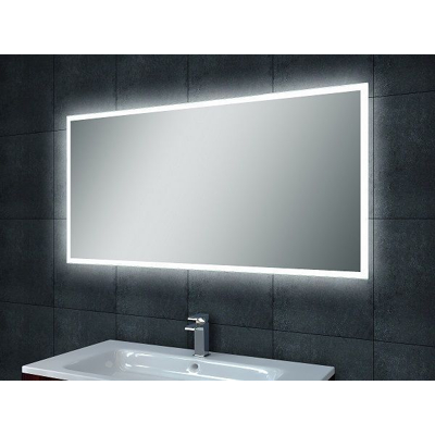 Afbeelding van Mueller Quatro condensvrije spiegel met LED verlichting 100x60