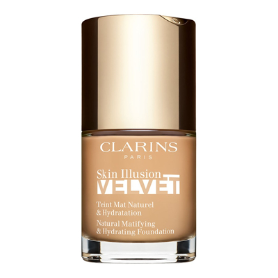 Afbeelding van Clarins Skin Illusion Velvet Foundation 110N Honey OP=OP