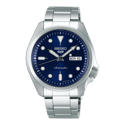 Afbeelding van Seiko heren 5 Sports Automatic horloge SRPE53K1 in de kleur Zilver