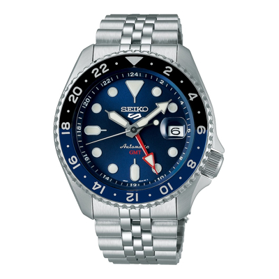 Afbeelding van Seiko heren 5 Sports horloge SSK003K1 in de kleur Zilver