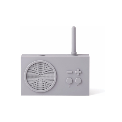 Afbeelding van Lexon Tykho 3 FM radio Bluetooth® luidspreker van W Ultimate Grey