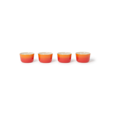 Afbeelding van Le Creuset Mini Ramekins Oranje 4 stuks